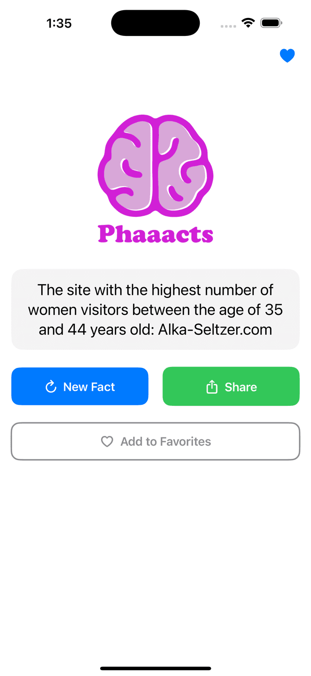 Fact 3 Screenshot